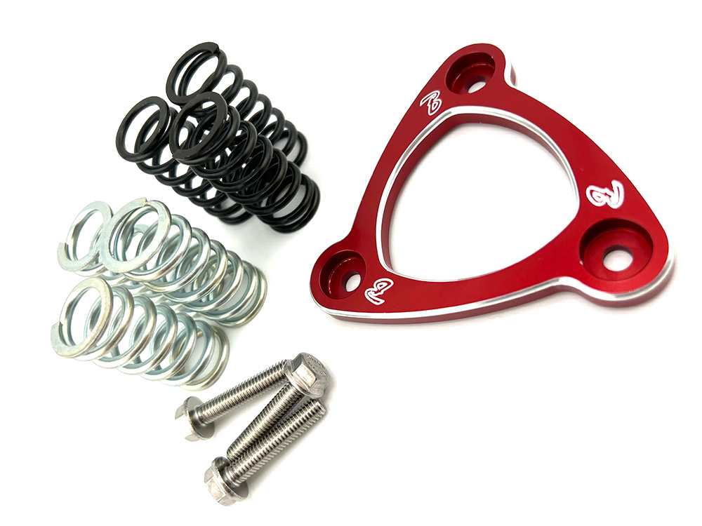 Barnett CLUTCHES Stinger High Pressure Clutch Spring Retainer - Red. Fits CVO Big Twin 2013up, 'S' Models 2016up, Softail 2018up & Touring 2017up