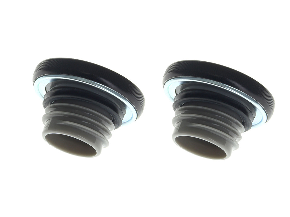 Right Hand Vented Screw-In Fuel Cap – Gloss Black. Fits H-D Big Twin 1996up & Sportster 1996-2021.