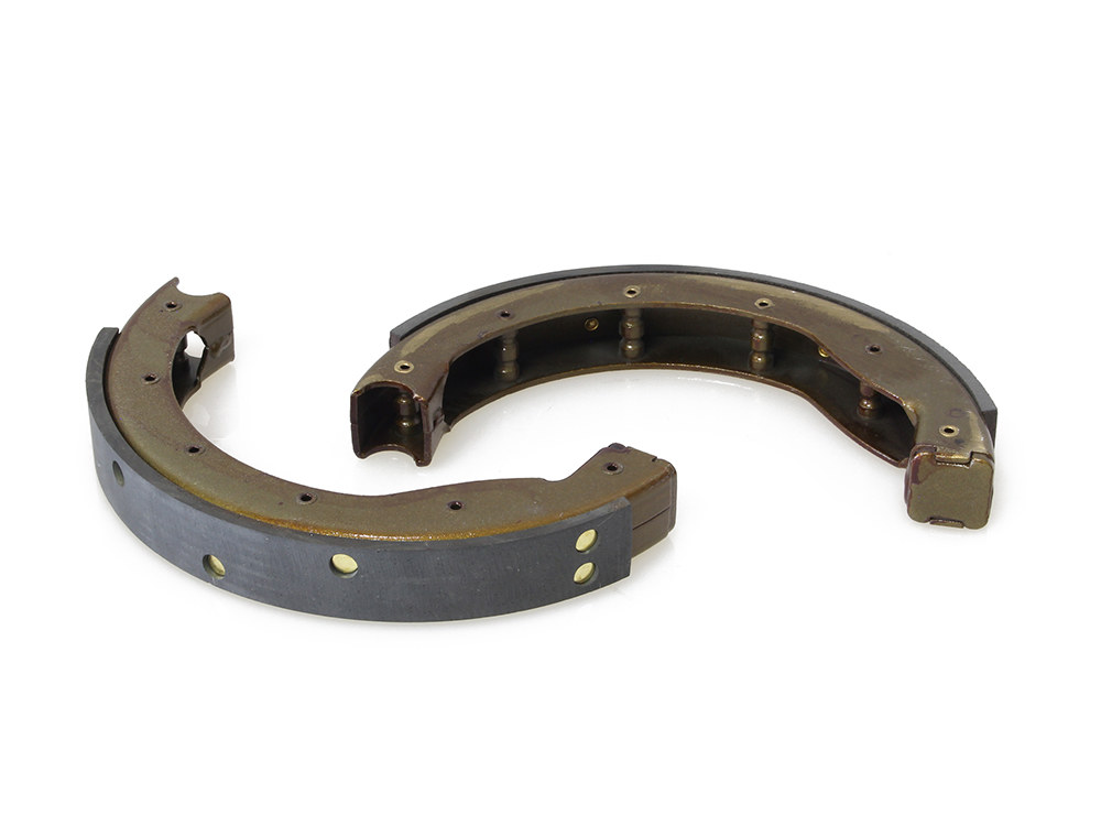 Brake Shoes. Fits Front on Big Twin 1949-1971, Front on Sportster 1954-1963 & Rear on Sportster 1954-1978 Models with Mechanical Brake Drum.