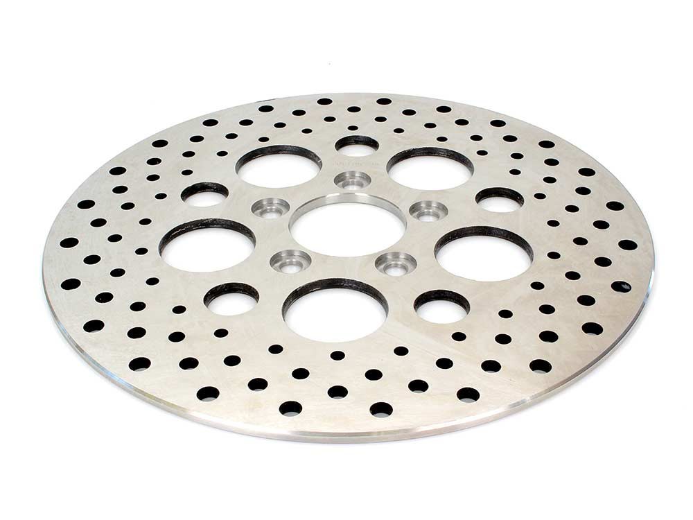 11.5in. Rear Disc Rotor - Stainless Steel. Fits Big Twin 1981-1999 & Sportster 1979-1999.