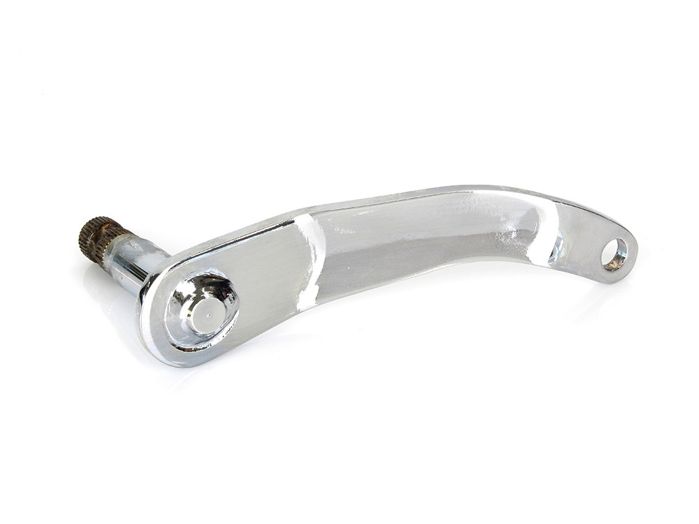 Inner Foot Shift Lever - Chrome. Fits FX Softail 1990-2006 & Dyna Wide Glide 1993-2002.
