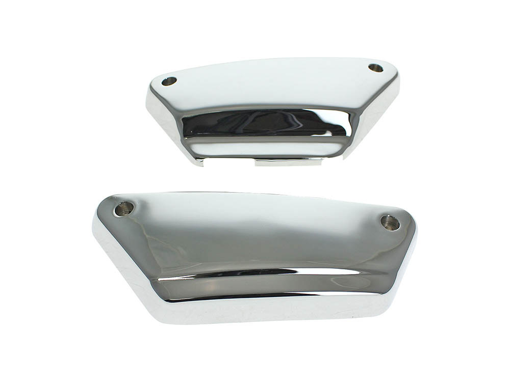 Side Covers – Chrome. Fits FXR 1982-1994