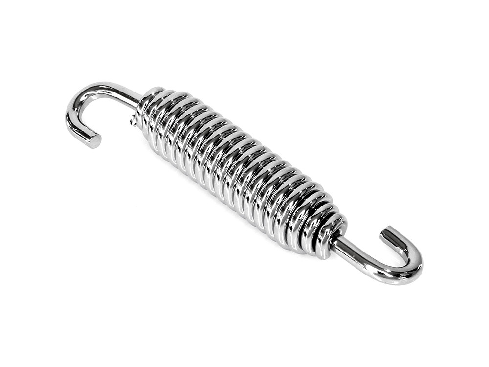Jiffy Stand Spring – Chrome. Fits Big Twin 1936-1985 & Sportster 1952-Early 1984.