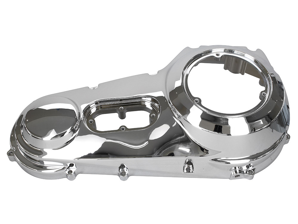 Outer Primary Cover – Chrome. Fits Softail 1989-1993 & Dyna 1991-1993.