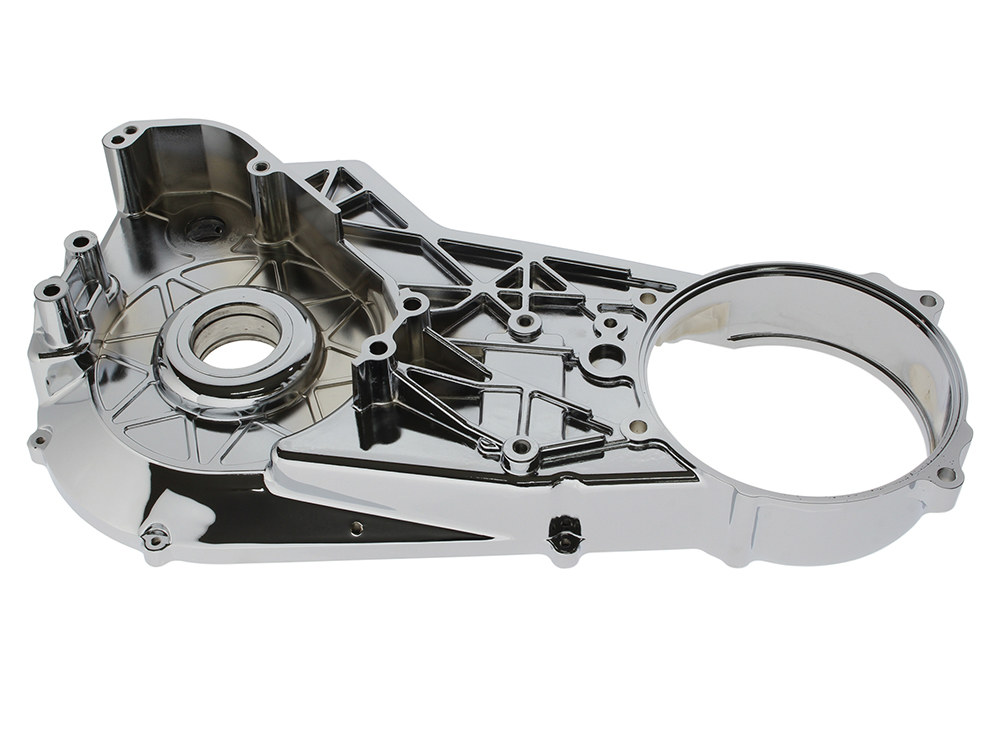 Inner Primary Cover – Chrome. Fits Softail 1994-2006.
