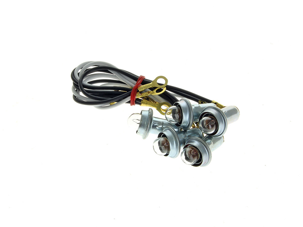 Dash Base Light Sockets - Pack of 5. Fits FLH & Softail 1968-1985