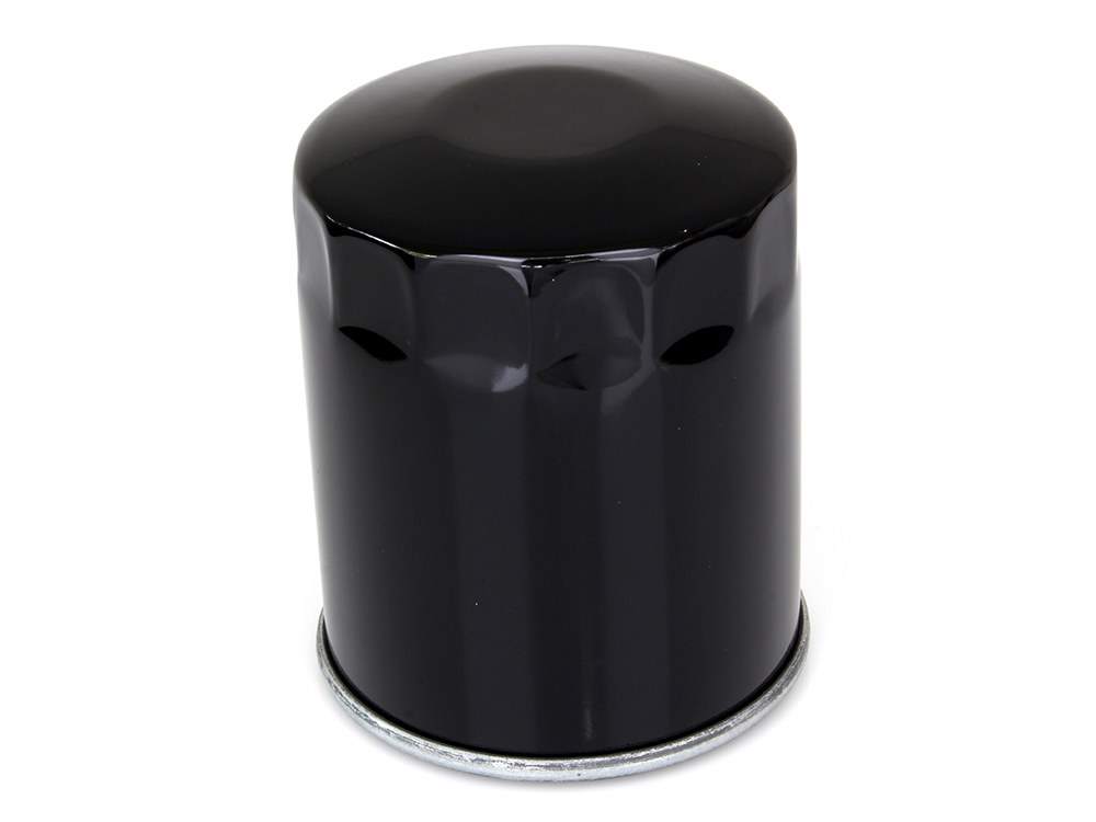 Oil Filter - Black. Fits Softail 1984-1998, Sportster 1984-2021, FXR & FLT 1980-1998 & Buell 1995-2002.