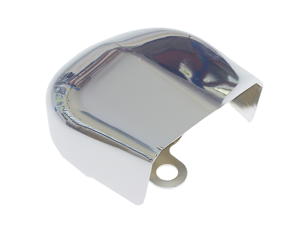 Horn Cover - Chrome. Fits Softail 1993-2017, Dyna 1993-2017, Touring 1993-2016 & Sportster 1993-2021.