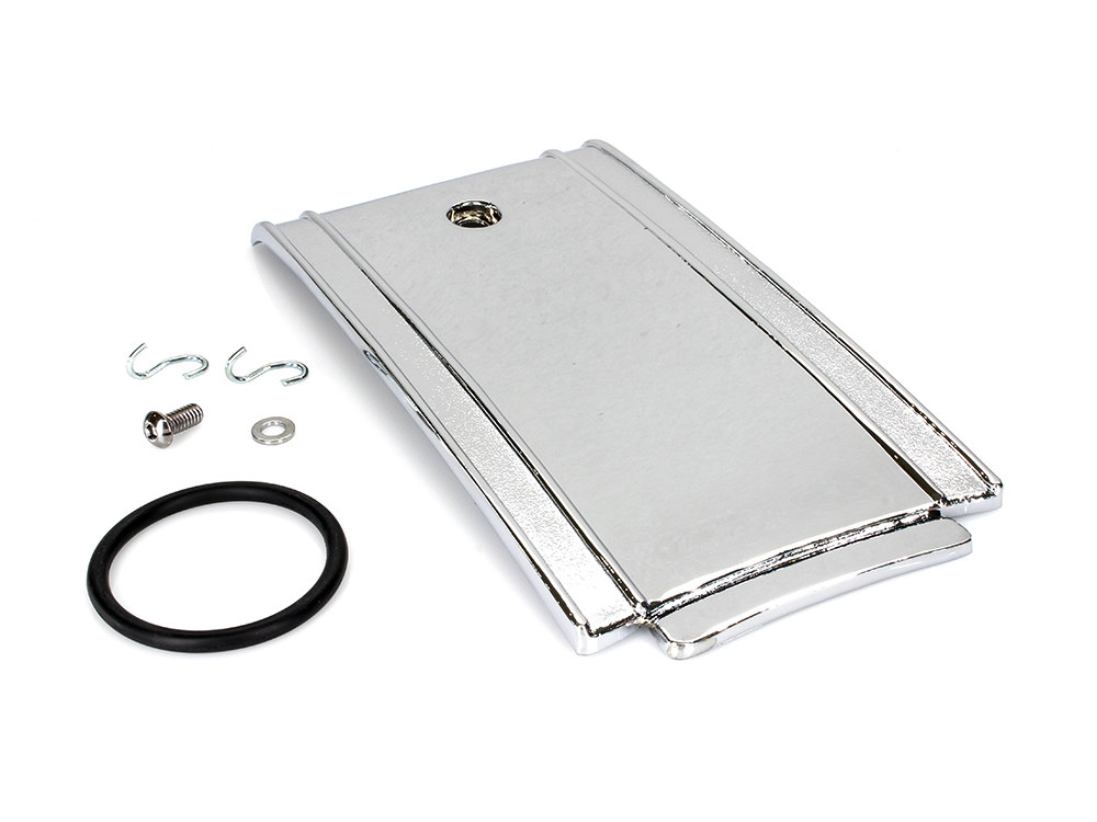 Lower Fuel Tank Panel - Chrome. Fits Softail 1984-1999.