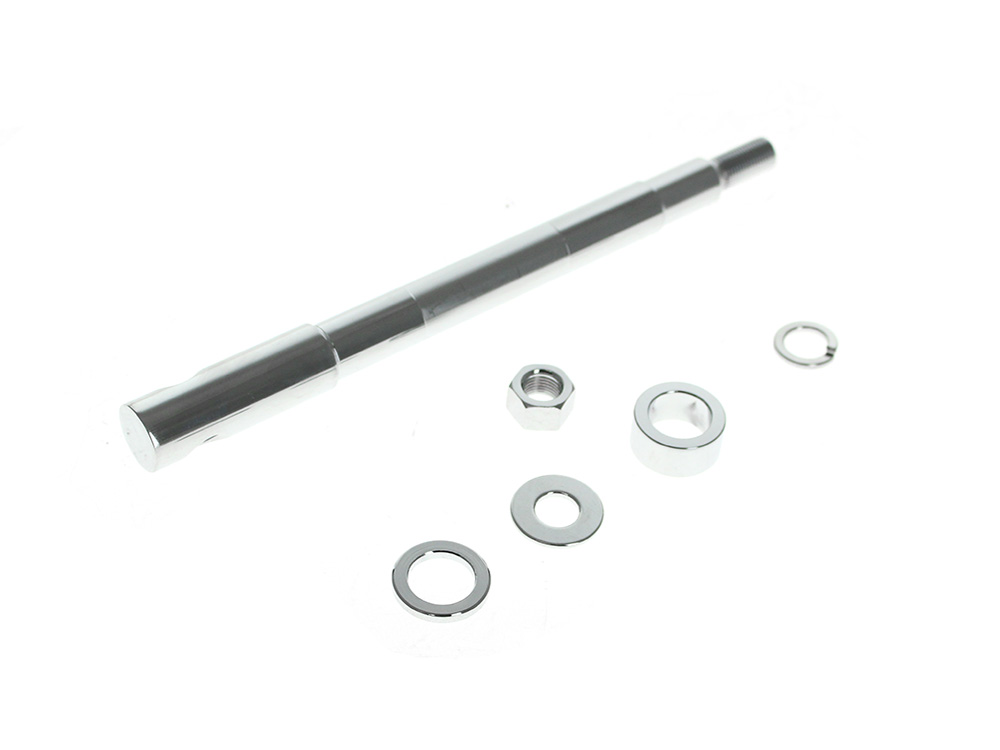 Rollies Speed Shop Front Axle Kit. Fits Mid Glide Dyna 2000-2003 & Sportster 2000-2007