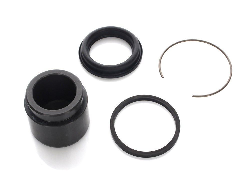 Front Caliper Rebuild Kit with Piston & Seals. Fits Big Twin & Sportster 1984-1999.