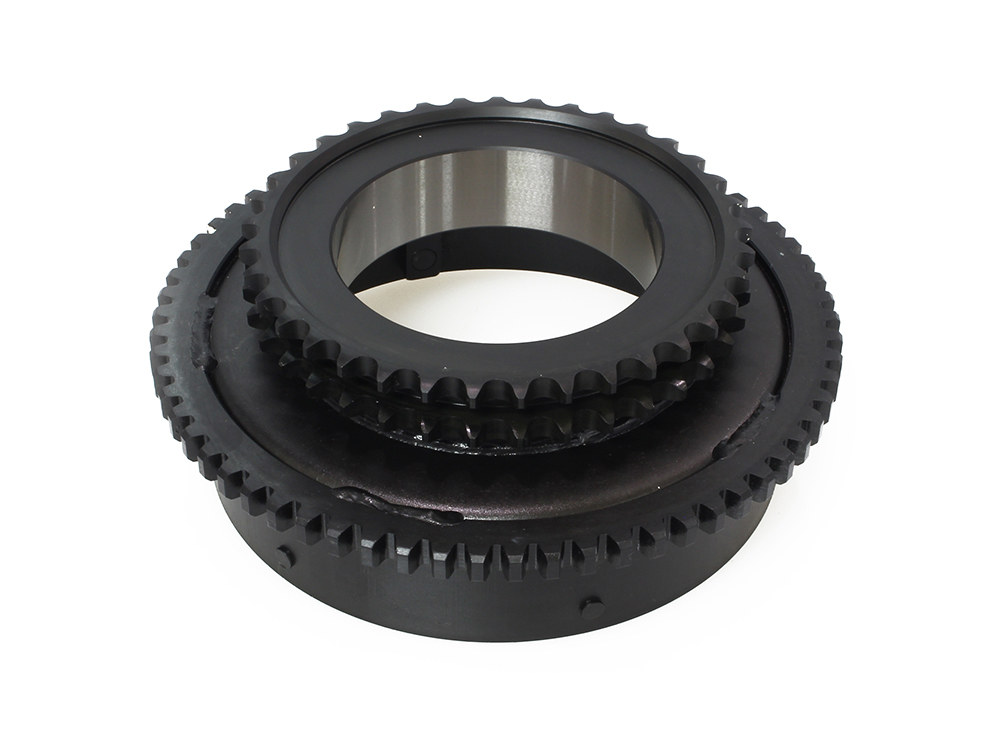 Clutch Basket with 66 Teeth Starter Ring Gear. Fits Big Twin 1936-1984.