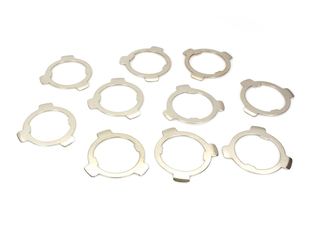 Transmission Main Shaft Sprocket Locktab - Pack 10. Fits Big Twin 1936-Early 1983.