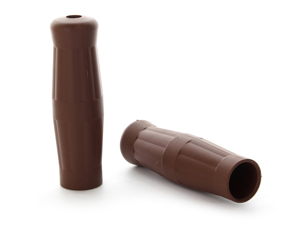 Vintage Style Handgrips - Tan.