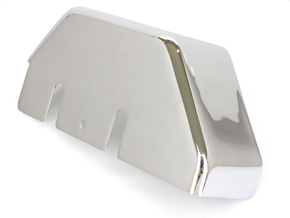 Rear Master Cylinder Cover - Chrome. Fits FLH 1979-1984, FL Softail 1986-1999, FXWG 1980-1982 & FLT 1980-1982