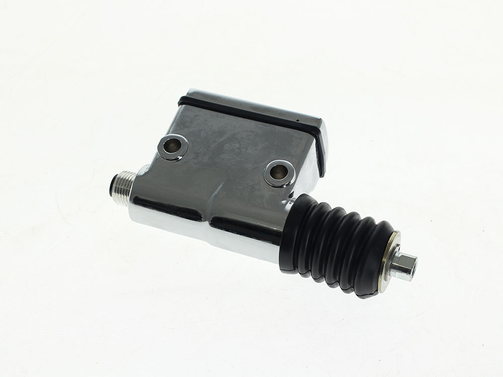 Rear Brake Master Cylinder - Chrome. Fits Sportster 1987-2003.