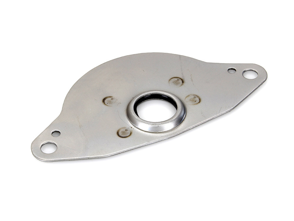 Rollies Speed Shop Oil Deflector Plate. Fits Big Twin 1965-1984 with Electric Start & Rear Chain Drive