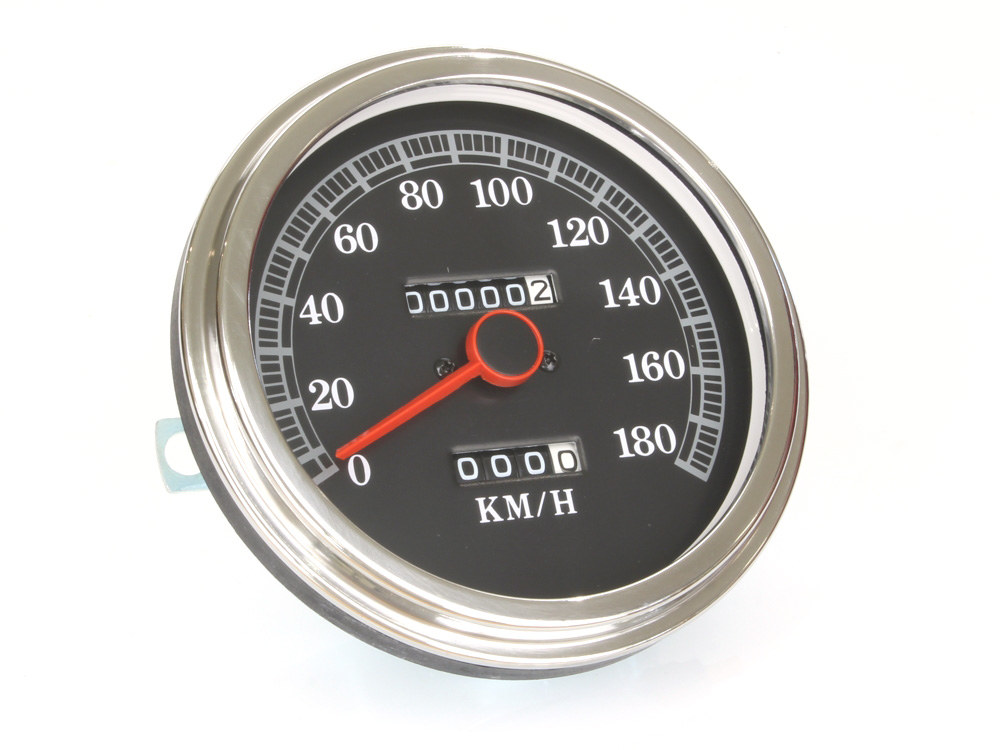 5in. KPH Speedometer. Fits FXWG & FLH 1981-1984 with 4 speed Transmission & Softail 1984-1995.