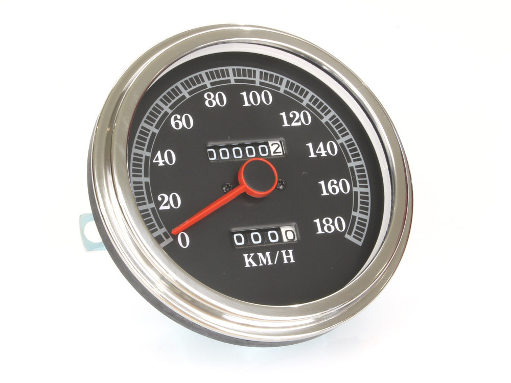 5in. KPH Speedometer. Fits 4Spd FXWG & FLH 1981-1984 & Softail 1984-1990.
