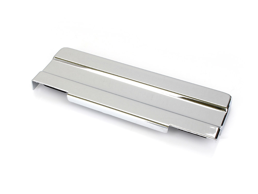 Battery Top Cover – Chrome. Fits Sportster 1997-2003.