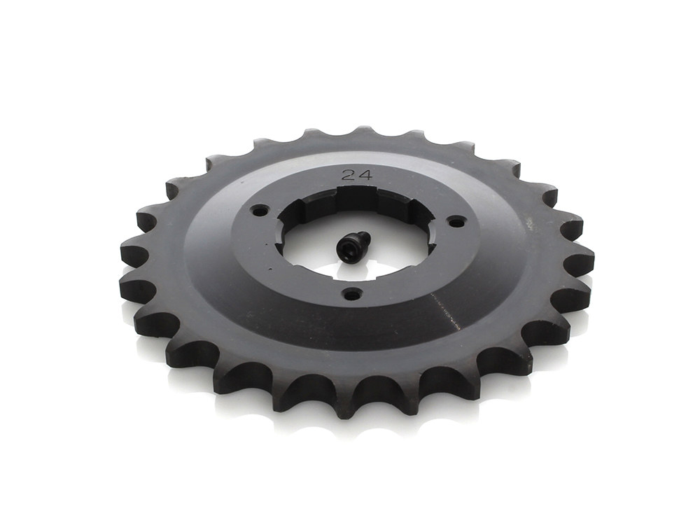 24 Teeth Front Transmission Sprocket. Fits 5Spd Big Twin 1980-1984