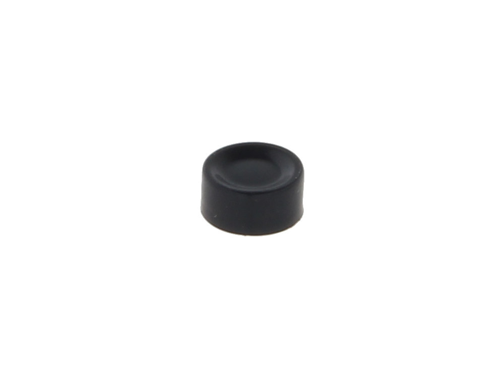 Starter & Horn Short Switch Cap - Black. Fits Big Twin & Sportster 1972-1981.