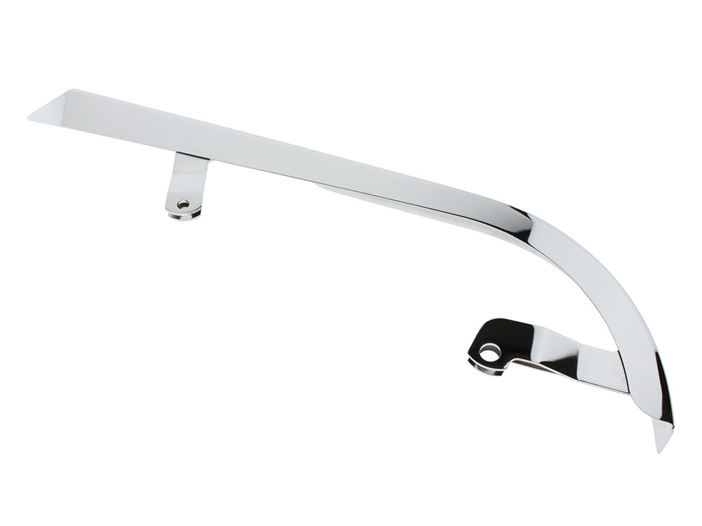Upper Belt Guard - Chrome. Fits Dyna 1991-1999.