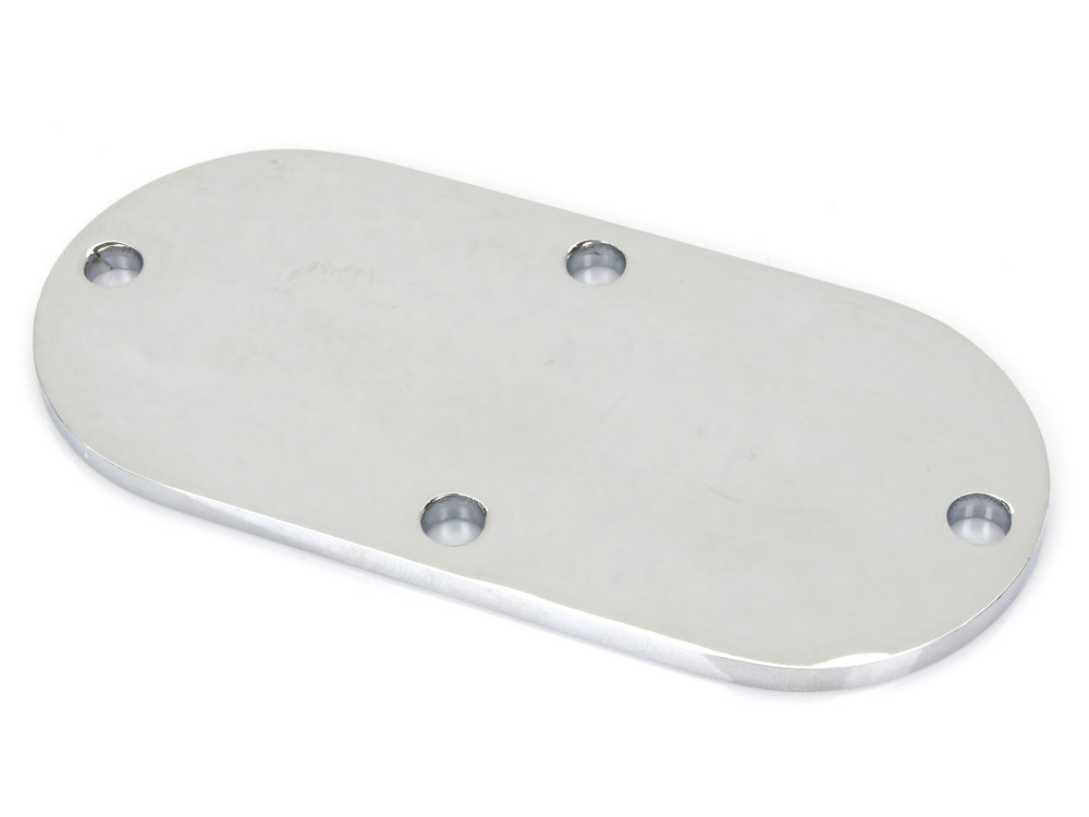 Primary Inspection Cover – Chrome. Fits Softail 1986-2006 & Dyna Wide Glide 1993-2005.