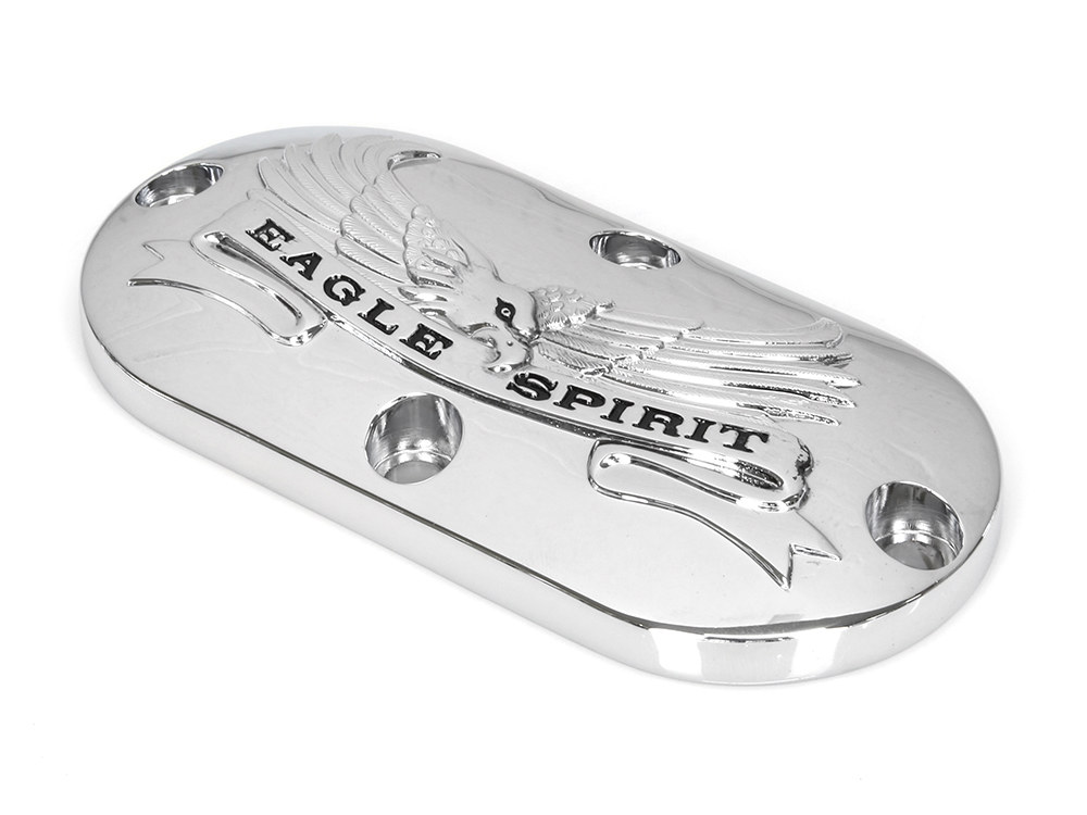 Live to Ride Primary Inspection Cover – Chrome. Fits Softail 1986-2006 & Dyna Wide Glide 1993-2005.