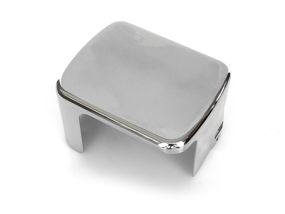 Coil Cover - Chrome. Fits Carbureted Softail Models 2000-2006.