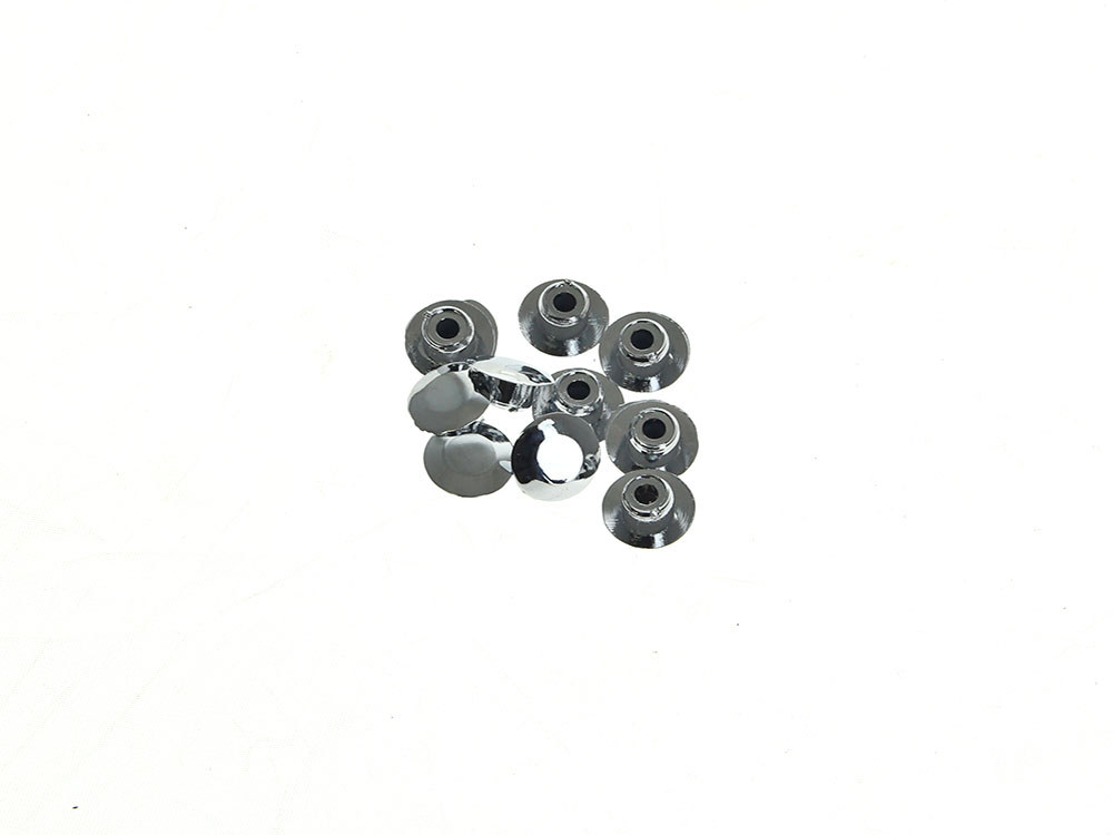5/16in. (8mm) Hole Plugs - Chrome. Sold as a Pack of 10.