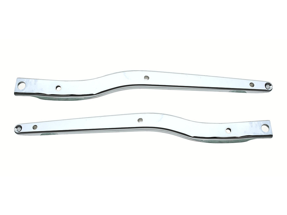 Rear Fender Struts - Chrome. Fits FXWG 1980-1986.