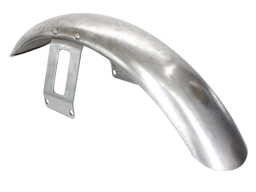 Front Fender - Raw Side Mounting Brackets. Fits FX Softail 1984-2015, Dyna Wide Glide 1993-2005 & FXWG 1984-1986.