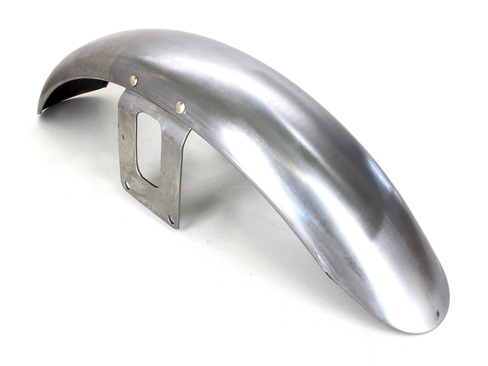 Front Fender - Raw. Fits Narrow Glide Dyna 1973-2005, FXR 1982-1994 & Sportster 1973-2021