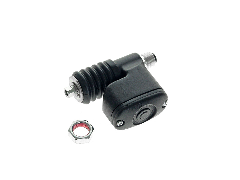 Rear Master Cylinder - Black. Fits Dyna 2006-2017