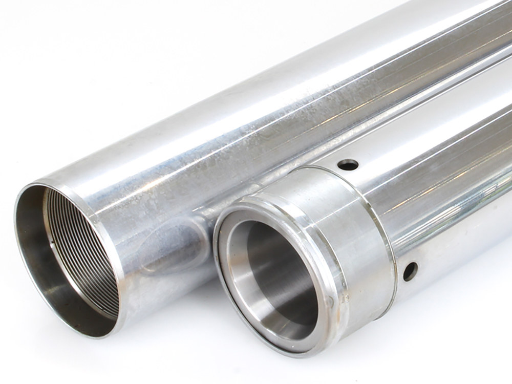 Hard Chrome Fork Tubes. +4in. Oversize. Fits Breakout 2013-2017