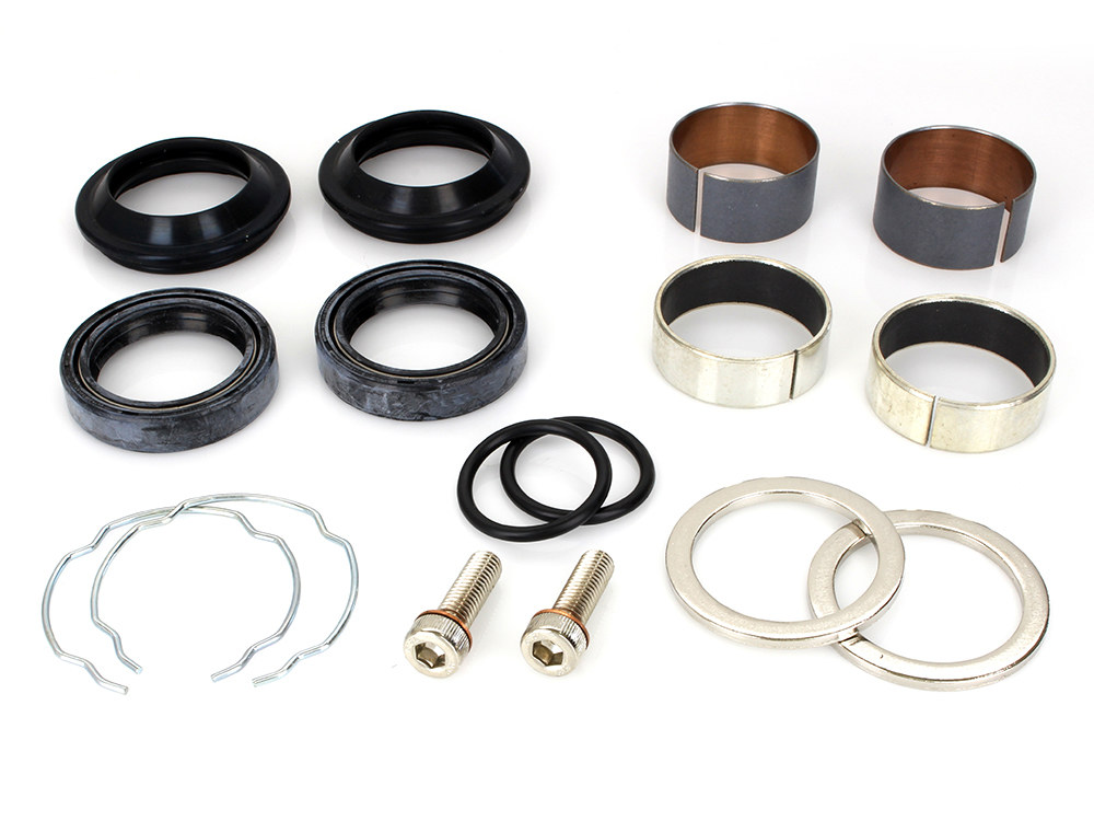 Fork Rebuild Kit. Fits 39mm Tubes. Fits Dyna 1991-2005, FXR 1987-1994 & Most Sportster 1987-2021