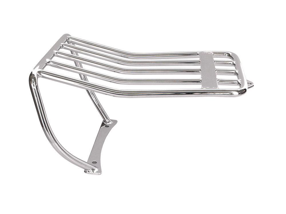 Luggage Rack – Chrome. Fits FXST 2006-2015 with 200 Rear Tyre & Bob Tail Fender.
