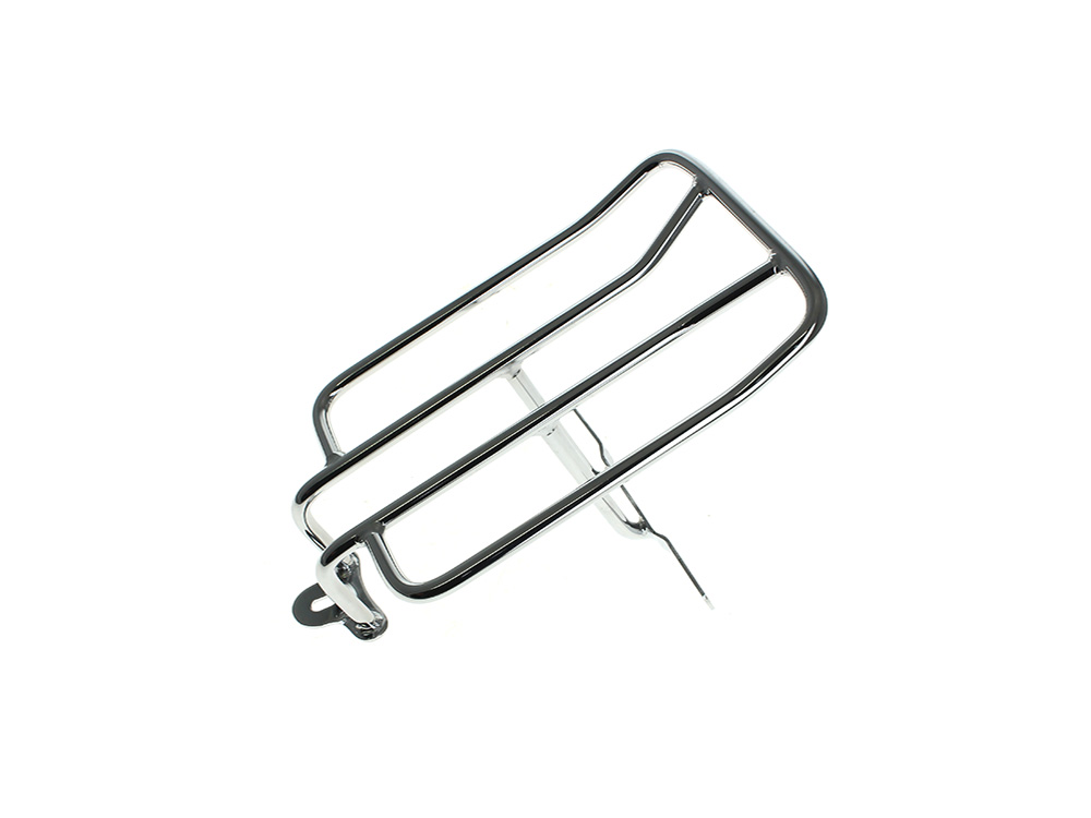 Rear Fender Luggage Rack - Chrome. Fits Dyna 2006-2017