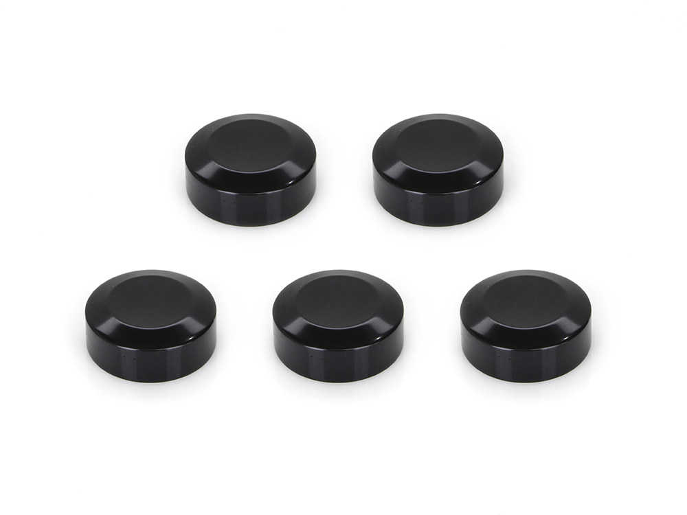 Rear Pulley Bolt Covers – Black – Pack of 5.