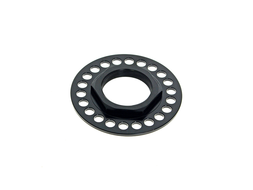 Transmission MainShaft Locknut. Fits FXR 1985-1994, Touring 1985-2006, Softail 1987-2006, Dyna 1991-2005 & Sportster 1992-2021