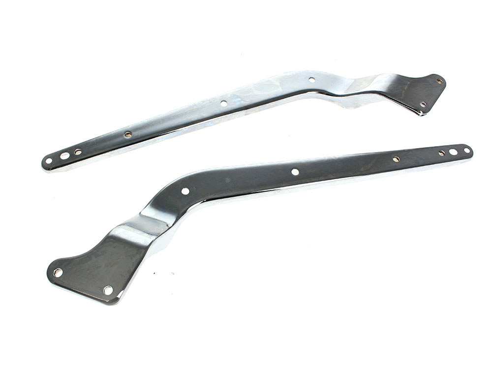 Rear Fender Struts - Chrome. Fits Heritage Softail 2000-2007