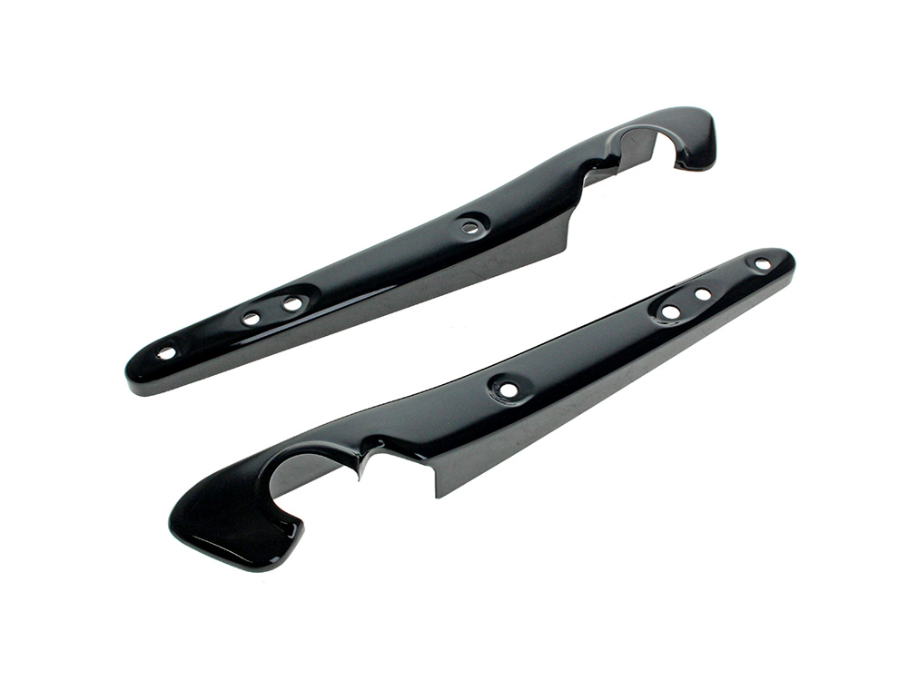 Rear Fender Struts - Gloss Black. Fits Sportster 2004-2021