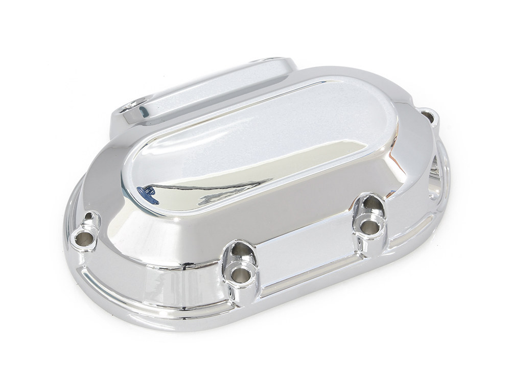 Clutch Release Cover – Chrome. Fits Softail 2007-2017, Dyna 2006-2017 & Touring 2007-2016.
