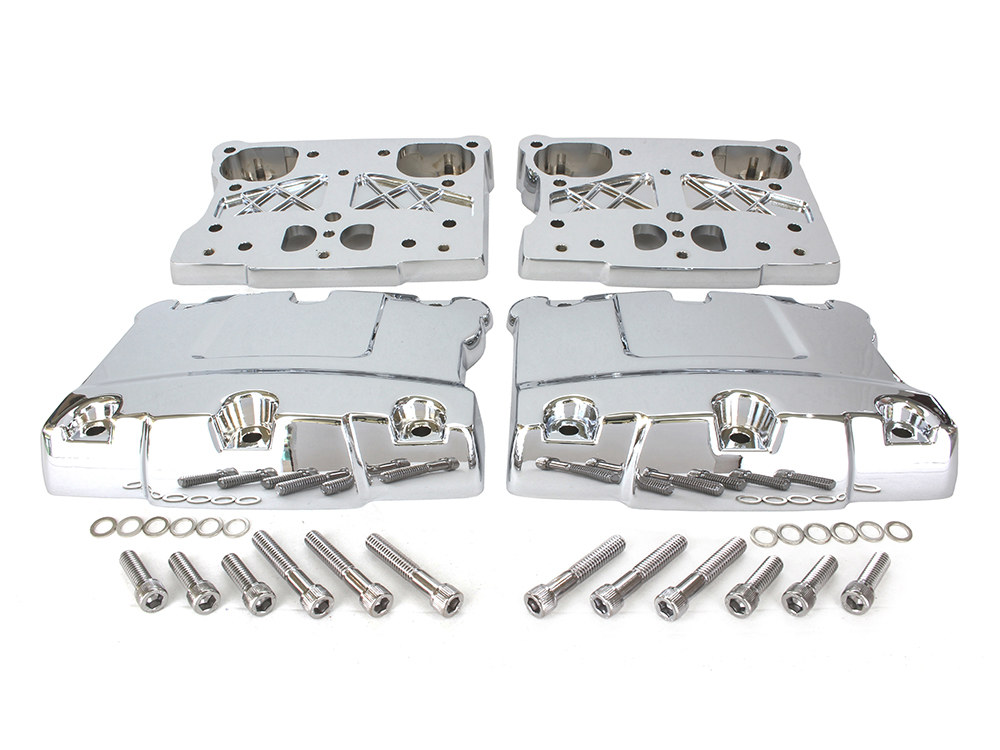 Rocker Covers - Chrome. Fits Twin Cam 1999-2017