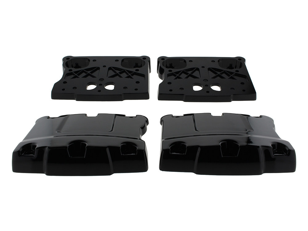 Rocker Covers - Matte Black. Fits Twin Cam 1999-2017