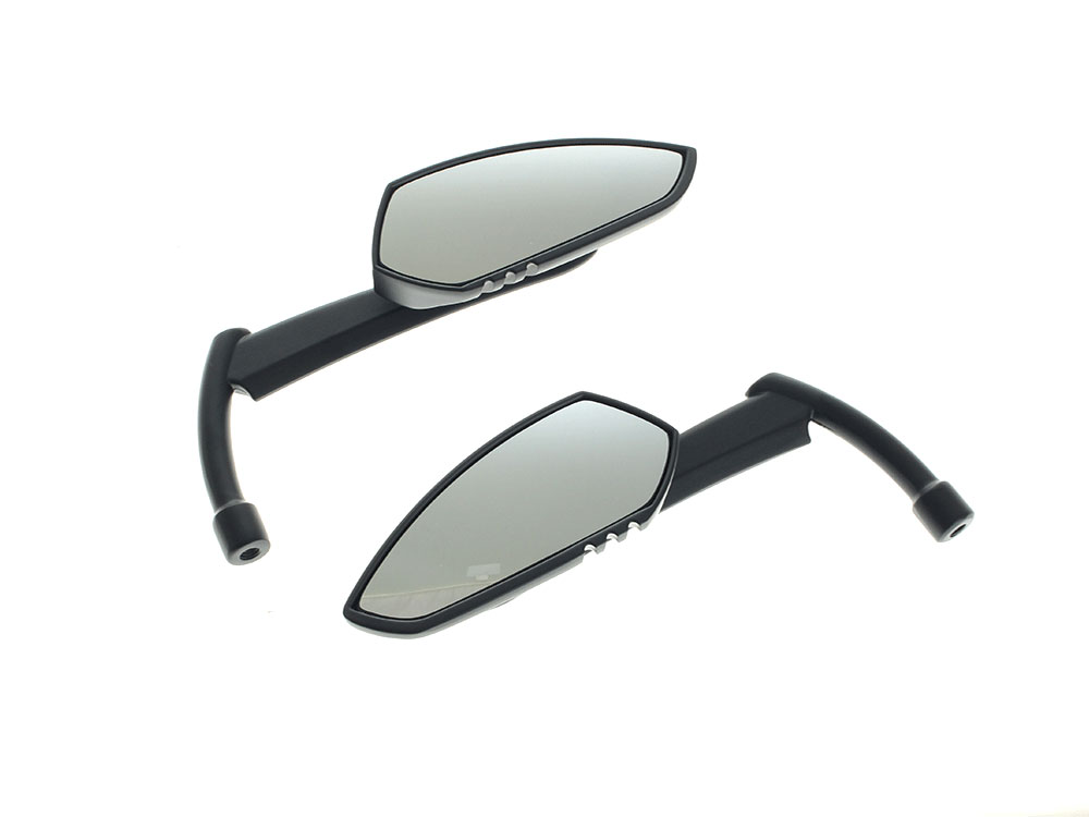Scythe Mirrors with Blade Stem - Black