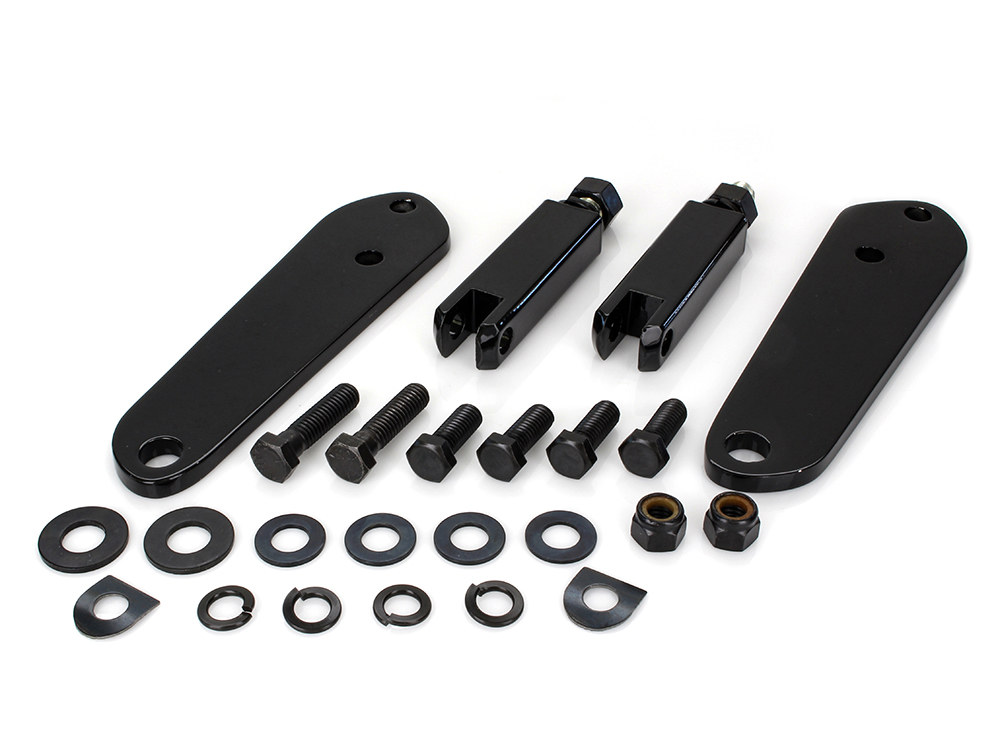Highway Peg Supports – Black. Fits Dyna 1991-2017.