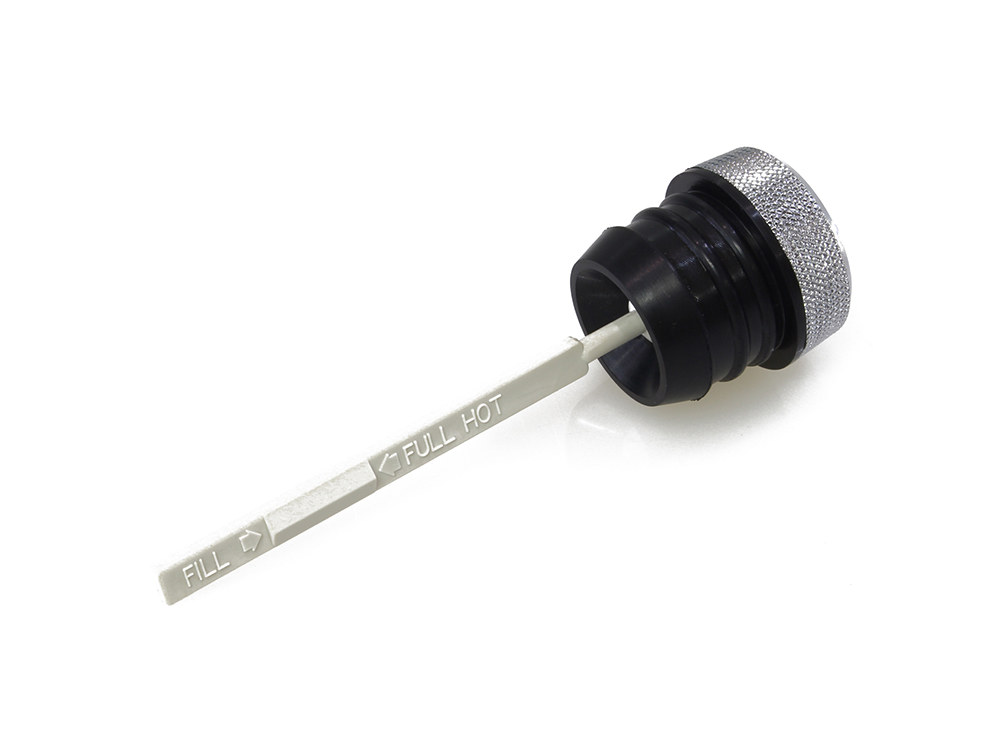 Engine Oil Dipstick - Chrome. Fits Softail 2000-2017