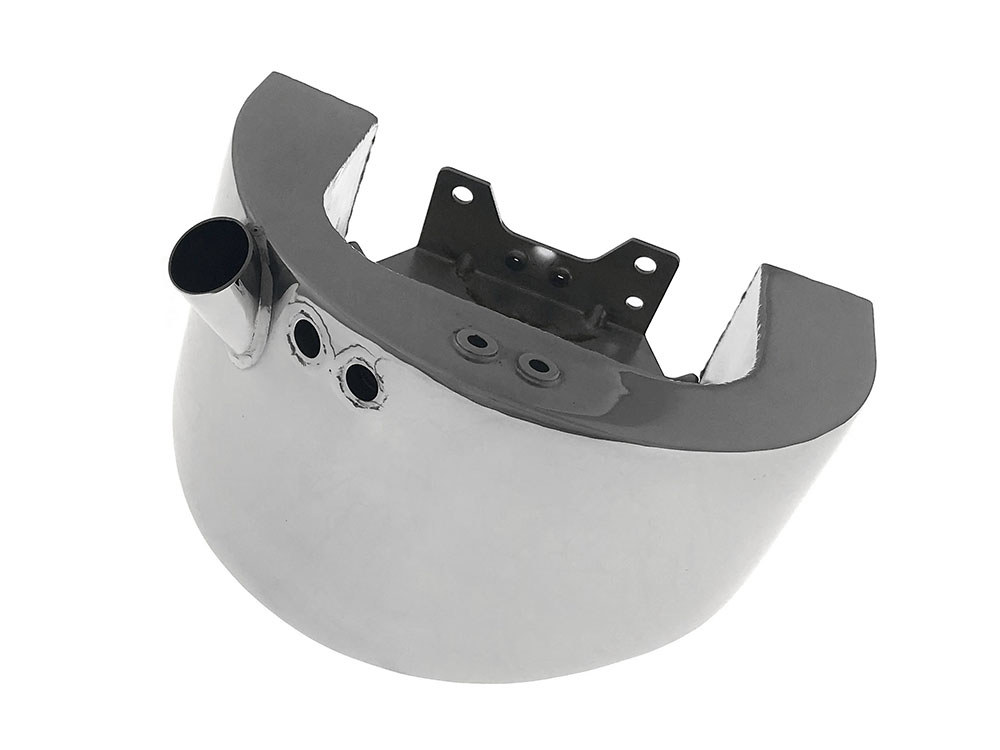 Side Fill Oil Tank - Chrome. Fits Softail 2000-2017.